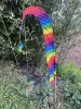 Artikelbild 2 des Artikels “Bali-Fahne, Satin, Modell Regenbogen, 300 cm “