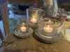 Artikelbild 2 des Artikels “Windlicht aus Basanit mit Glas – 14 cm Ø “
