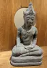 Artikelbild 2 des Artikels “Buddha, sitzend - Khmer, 30 cm hoch, Lavasteinguss, antikisiert “