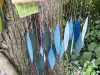 Artikelbild 2 des Artikels “Glas-Windspiel „Blätter“, 30 cm “