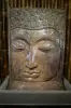 Product image 2 of the product “Buddha head (relief) as a water feature with matching base, 2 pieces, ca. 155 cm H ”
