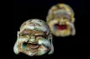 Artikelbild 2 des Artikels “Lachender Buddha-Kopf aus Holz, 20 cm “