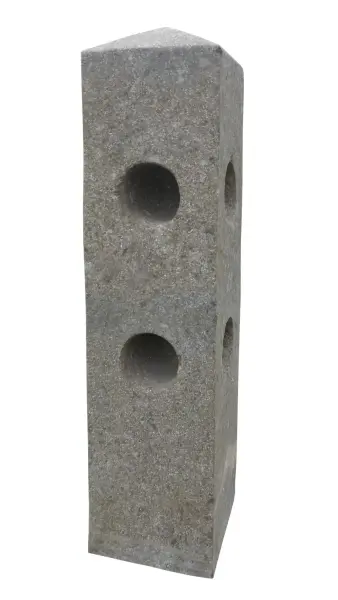 Artikelbild 2 des Artikels “Zaunelement für zwei Bambusstäbe, Ecke, 80 cm “