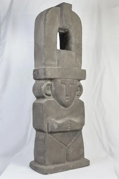 Artikelbild 2 des Artikels “Maya-Statue, glatte Oberfläche, ca. 80 cm hoch “