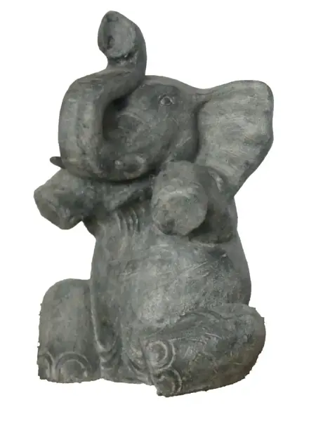 Artikelbild 2 des Artikels “Sitzender Elefant, Wasserspiel “