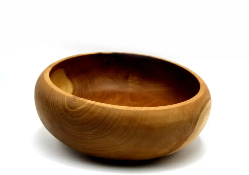 Artikelbild 2 des Artikels “Holzschale, aus Teakholz, 15 cm Durchmesser “