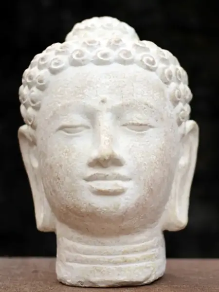 Artikelbild 2 des Artikels “Buddha-Kopf, 34 cm, weiß “