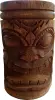 Artikelbild 3 des Artikels “Stool - Tiki motiv, made from Coconut. 50cm H. Model 2 - open mouth “