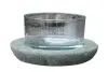 Artikelbild 3 des Artikels “Windlicht aus Basanit mit Glas – 14 cm Ø “