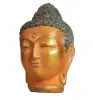 Artikelbild 3 des Artikels “Buddha-Kopf, Steinguss, handbemalt, ca. 11 cm “