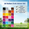 Artikelbild 3 des Artikels “Balifahne flieder – Original Satin-Gartenbanner inkl. Stab (1,2m / 2m) “