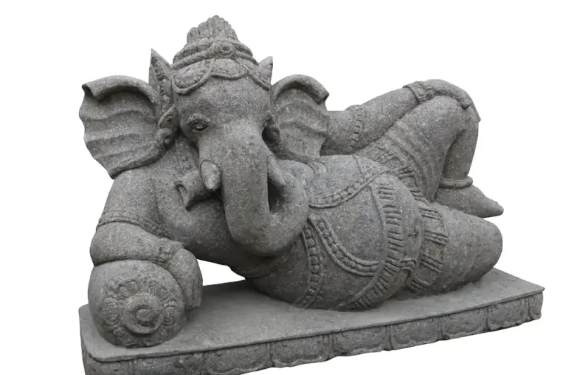 Artikelbild 3 des Artikels “Liegender Ganesha auf Sockel, 105 cm “