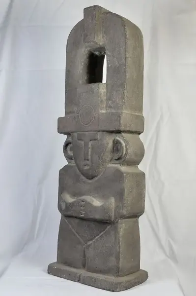 Artikelbild 3 des Artikels “Maya-Statue, glatte Oberfläche, ca. 80 cm hoch “