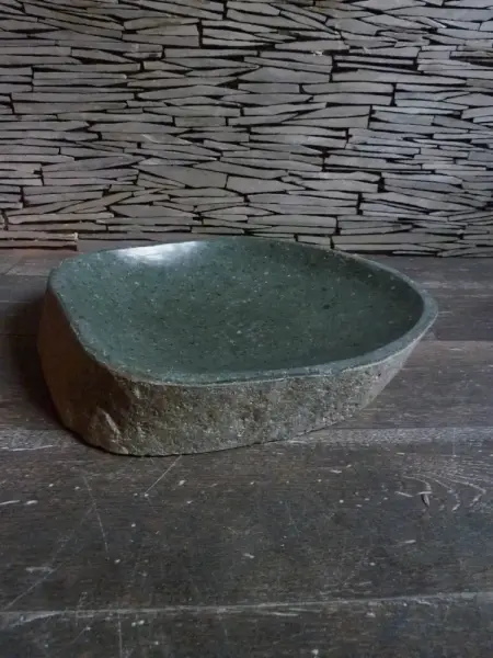 Product image 3 of the product “SALE - stone bowl, polished surface, size S - rounded ”