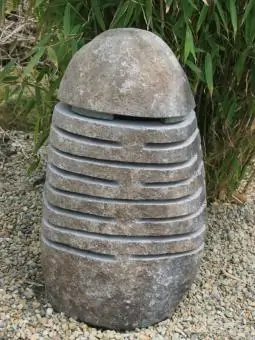 Product image 3 of the product “Garden lantern, 2 pieces, slit, with a lid, ca. 35 cm H ”
