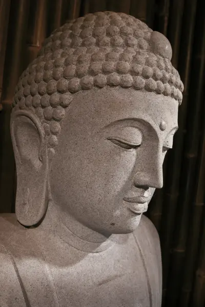 Product image 3 of the product “Seated Buddha, Japanese, 155 cm H ”