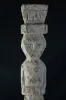 Artikelbild 4 des Artikels “Set mit zwei Statuen, Holz auf Ständer “