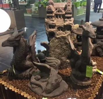 Artikelbild 4 des Artikels “Sondermodell – sitzender Drache auf Stein, ca. 60 cm “