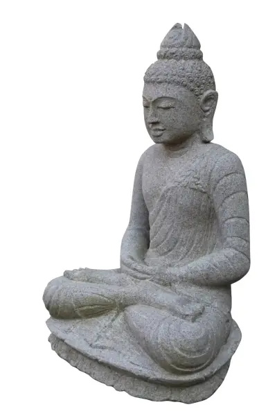 Artikelbild 4 des Artikels “Buddha-Figur, sitzend, „Meditation“, indisch, 60 cm “