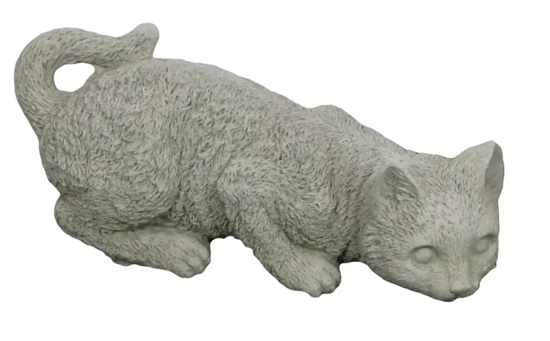 Artikelbild 4 des Artikels “Lauernde Katze, Tierfigur, 30 cm “