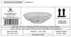 Product image 5 of the product “Palembang - Bowl, plain, Ø 40 cm | cast stone ”