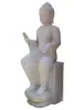 Artikelbild 5 des Artikels “EINZELSTÜCK - Sitzender Buddha auf Sockel, 130 cm H, rötlicher Flussstein “