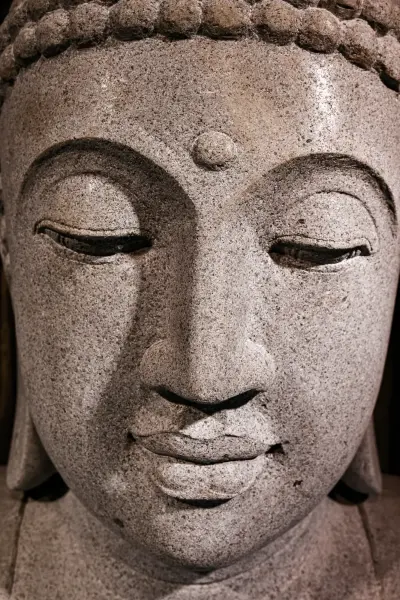 Product image 5 of the product “Seated Buddha, Japanese, 155 cm H ”