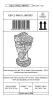 Product image 6 of the product “Dilan - Face looking to the left, 90 cm H | cast stone ”