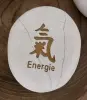 Artikelbild 8 des Artikels “Glücksstein - 7er-Set Chinesisches Zeichen, weiß / gold, deutscher Text |Natur “
