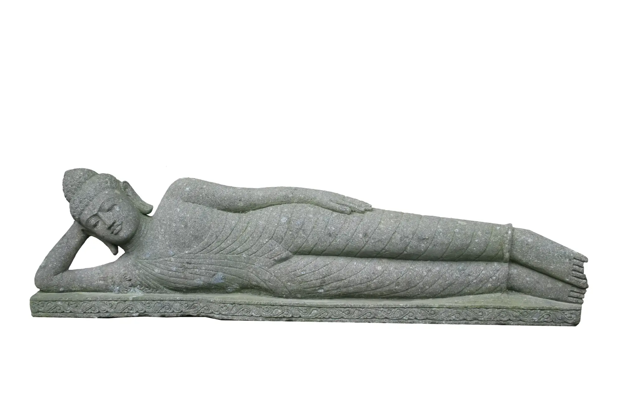 Artikelbild 1 des Artikels “Buddha-Figur, liegend, indisch “