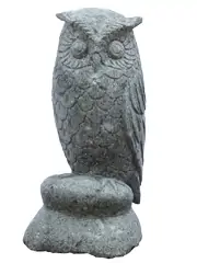 Artikelbild 1 des Artikels “Sitzende Eule auf Sockel, 52 cm “