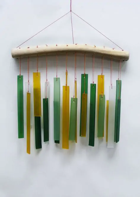Artikelbild 1 des Artikels “Glas-Windspiel „Orthogon“, 26 cm “
