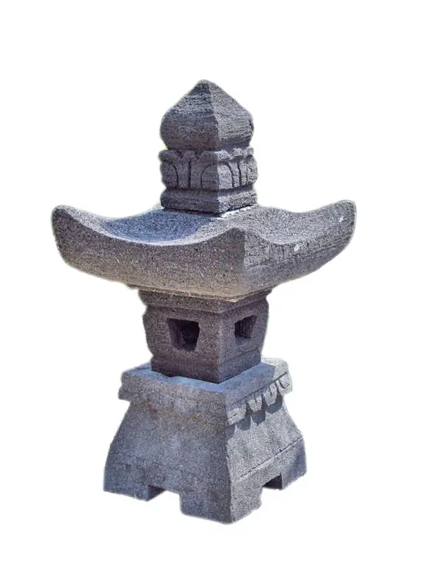 Product image 1 of the product “Japanese stone lantern model Pagode, 45 cm H ”