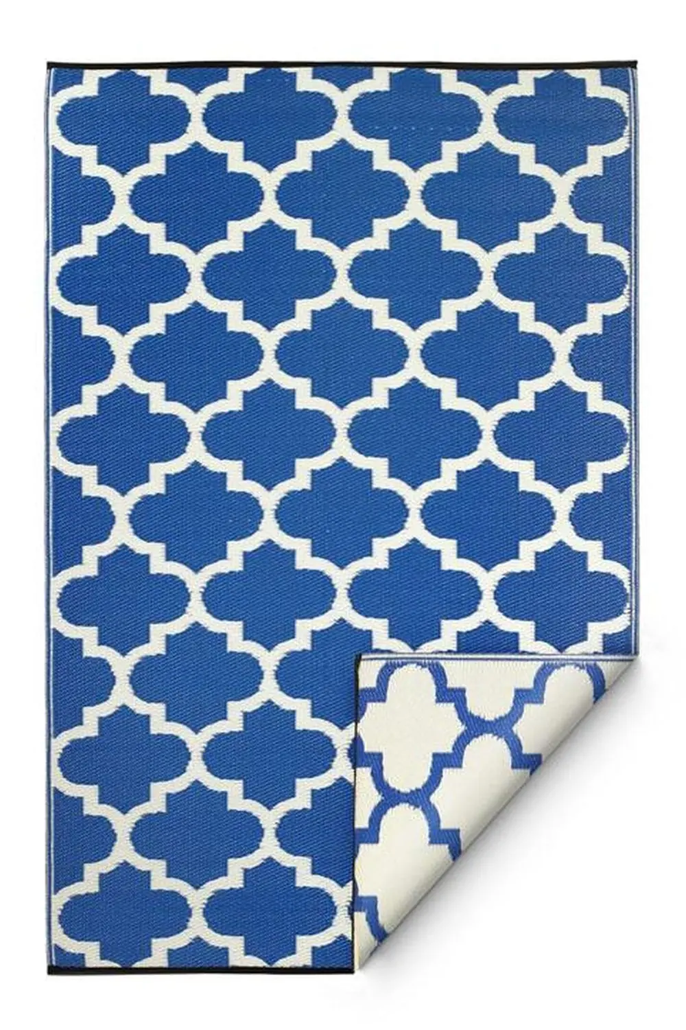 Artikelbild 1 des Artikels “Outdoor-Teppich, Tangier, blau/weiß (120 cm x 180 cm) “