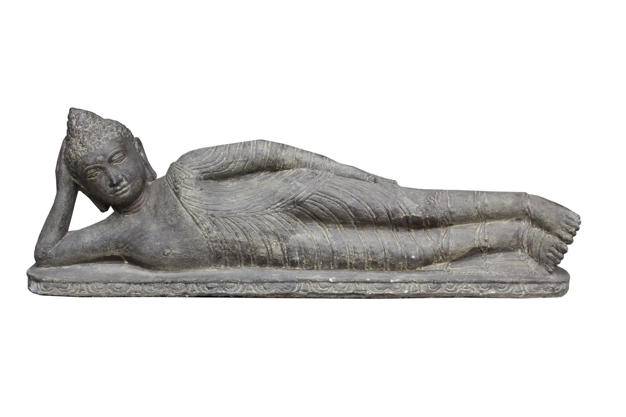 Artikelbild 1 des Artikels “Buddha-Figur, liegend, indisch, 100 cm B “