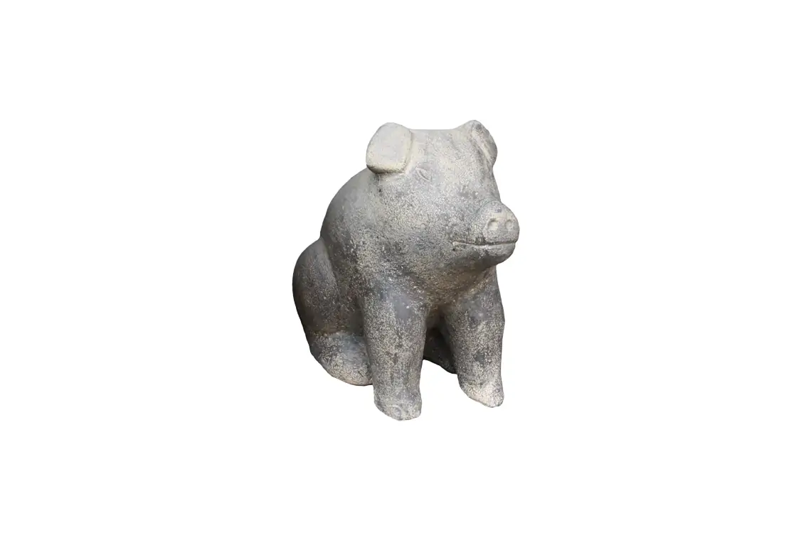 Artikelbild 1 des Artikels “Sitzendes Schweinchen, Größe M, 32 cm “