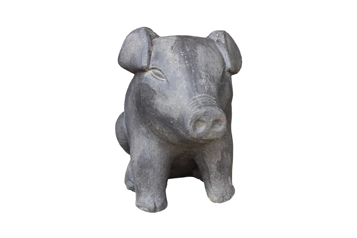 Artikelbild 1 des Artikels “Sitzendes Schweinchen, Größe L, 40 cm “