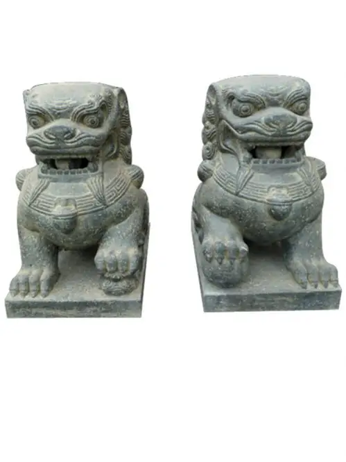 Artikelbild 1 des Artikels “Tempel-Löwen 2er-Set, 40 cm “