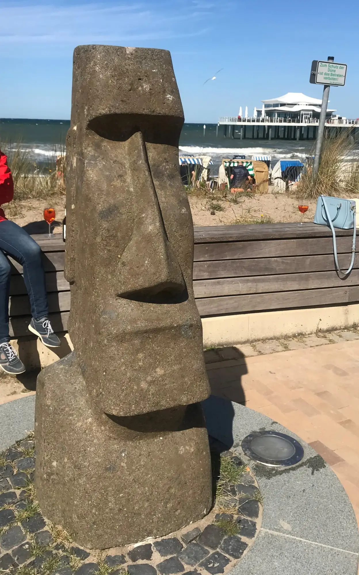 Artikelbild 1 des Artikels “Moai-Kopf, 150 cm “