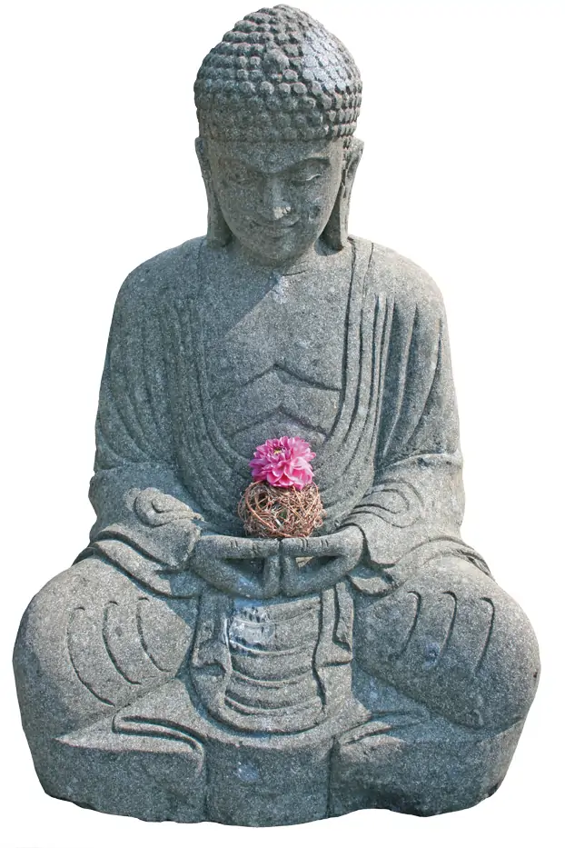 Artikelbild 1 des Artikels “Buddha-Figur, sitzend, japanisch, 100 cm “