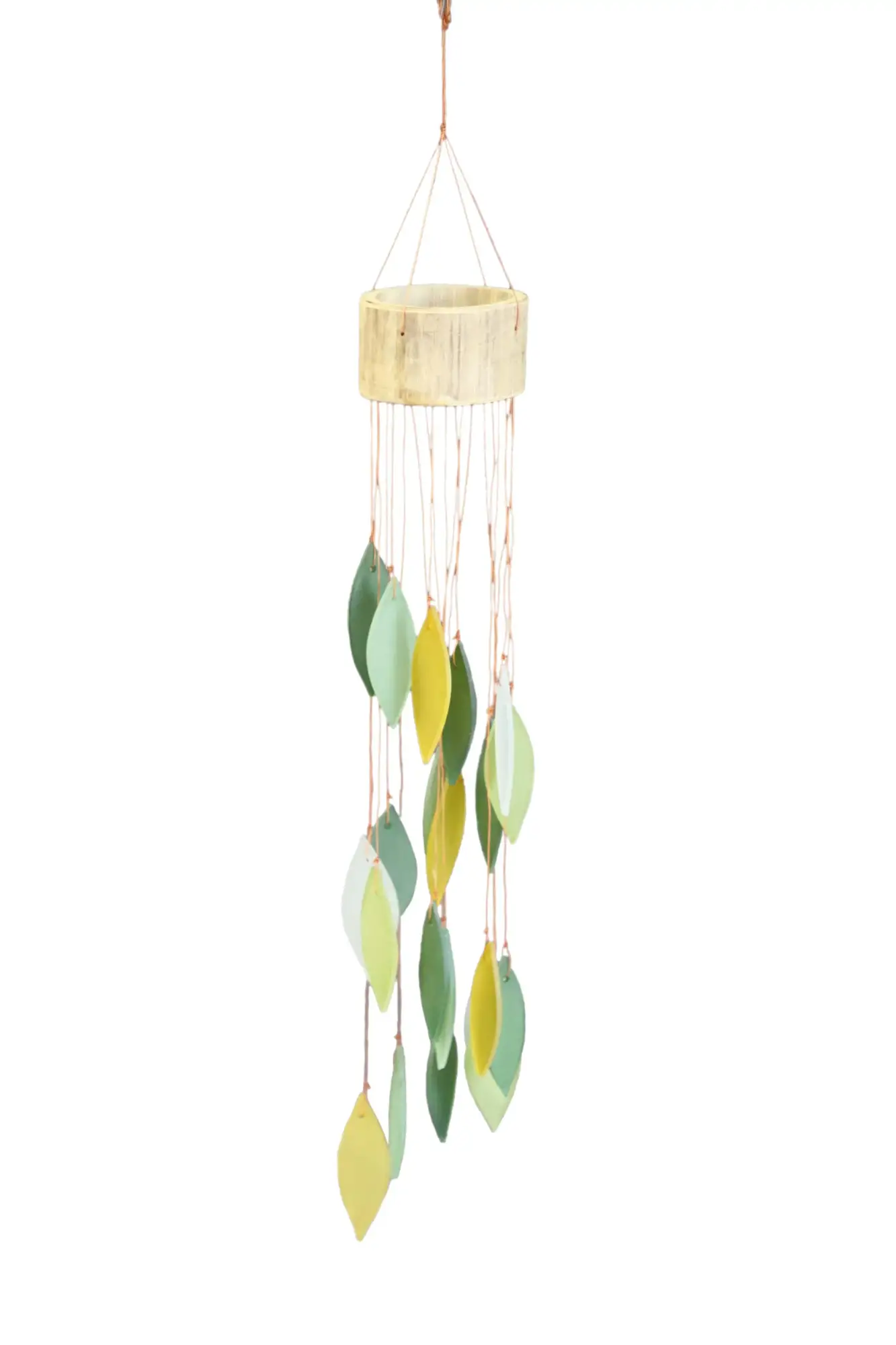 Artikelbild 1 des Artikels “Glas-Windspiel „Spirale“, grün, 45 cm “