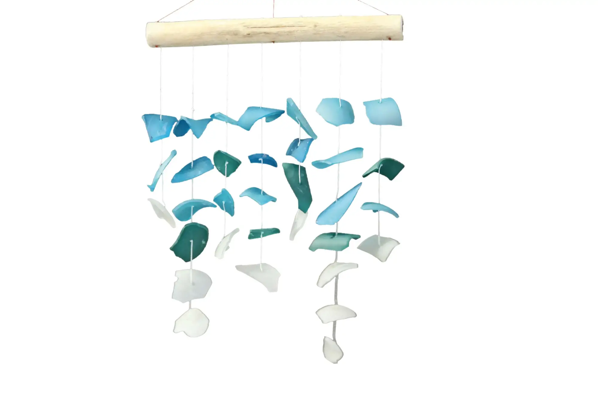 Artikelbild 1 des Artikels “Glas-Windspiel „Beach“, blau, 29 cm “