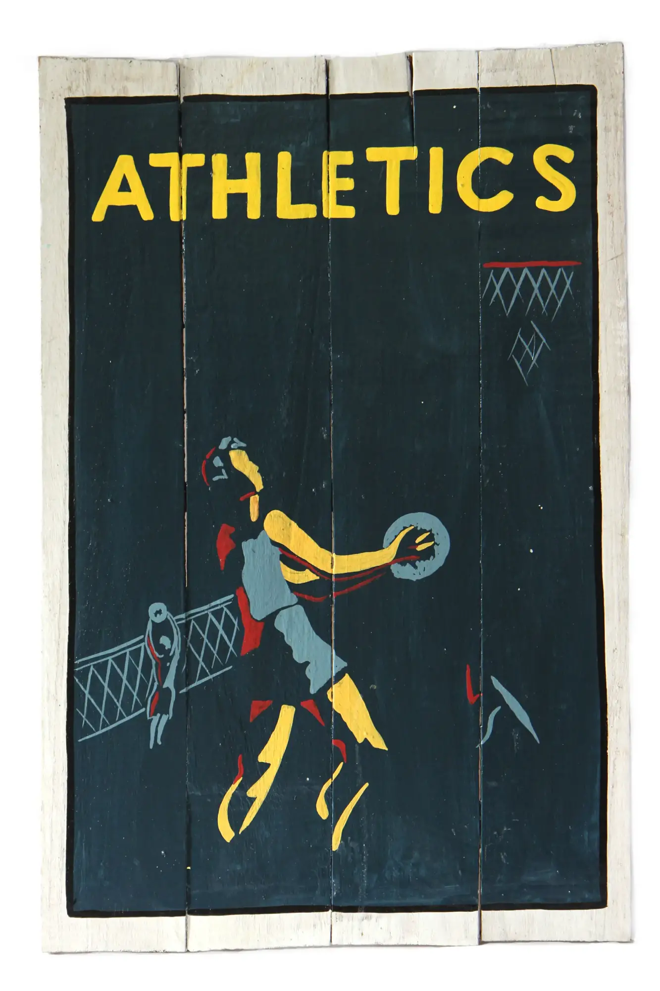 Artikelbild 1 des Artikels “Handbemaltes Schild „Athletics“, 60 x 40 cm “