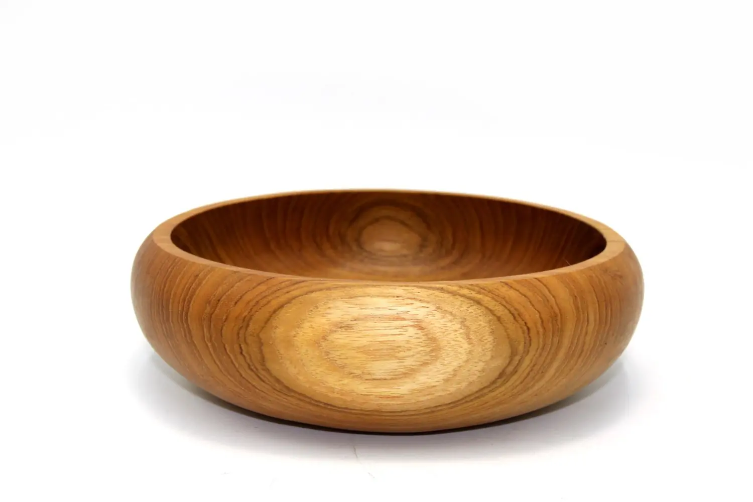 Artikelbild 1 des Artikels “Holzschale, aus Teakholz, 24 cm Durchm. “
