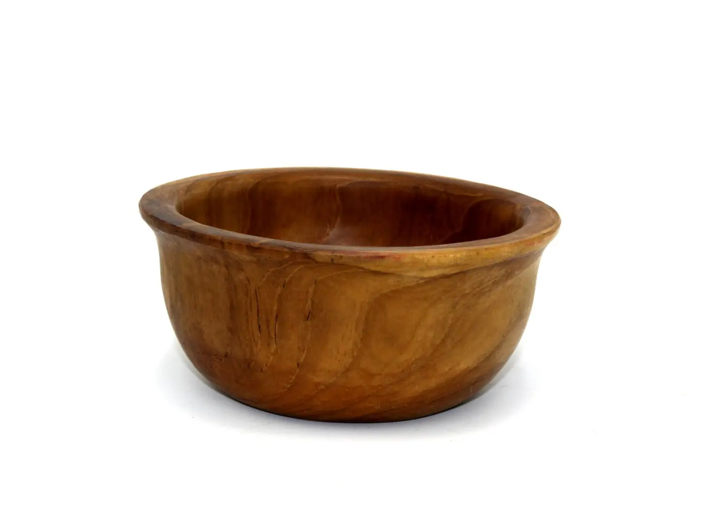Artikelbild 1 des Artikels “Holzschale, aus Teakholz, 14,5 cm Durchm. “