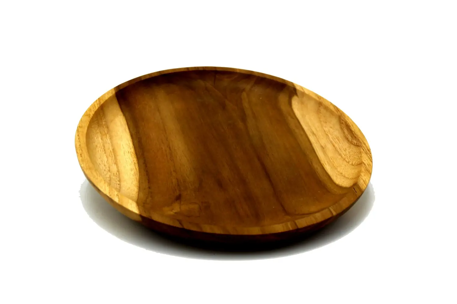 Artikelbild 1 des Artikels “Holzteller, aus Teakholz, 20 cm Durchmesser “