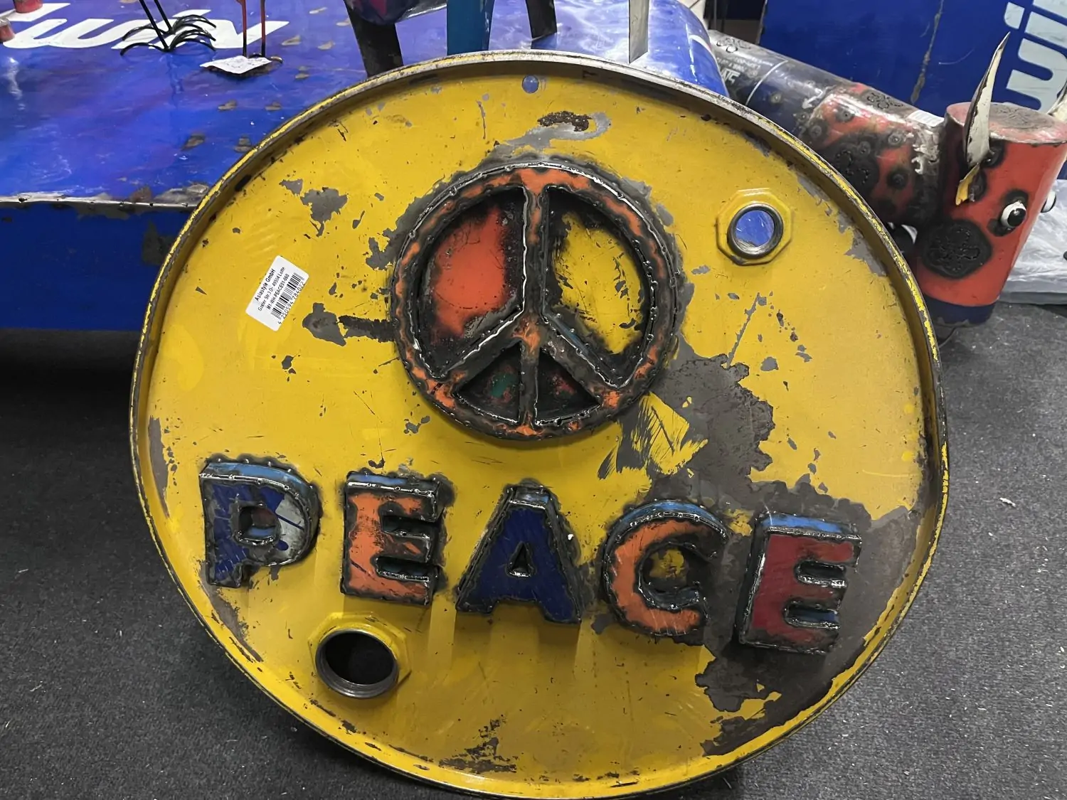 Artikelbild 1 des Artikels “Fassdeckel Peace, gelb, 60 cm “