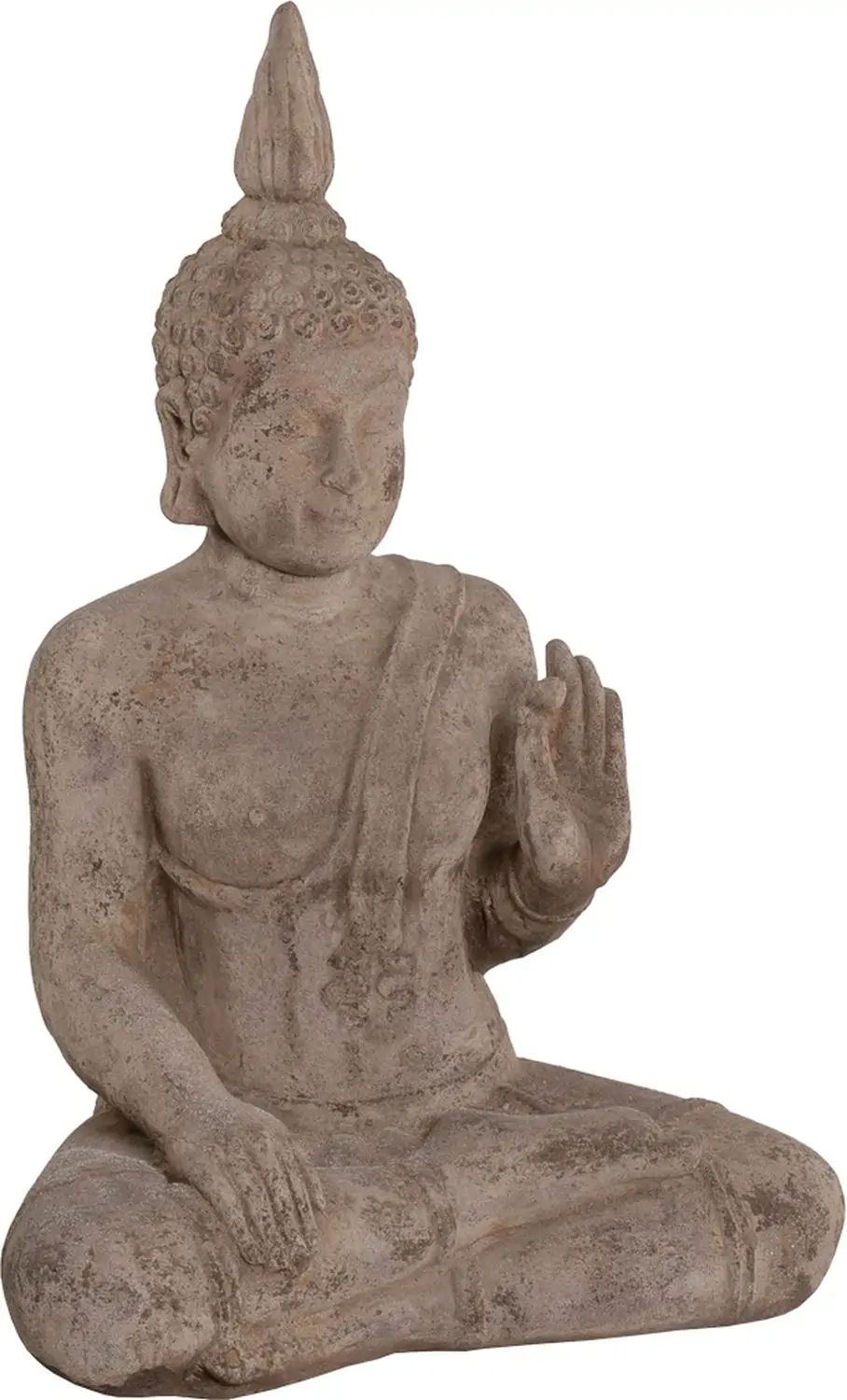 Artikelbild 1 des Artikels “Sitzender Buddha im Thai Stil. Farbe Anterra, 55cm Hoch, Aus Terracotta “
