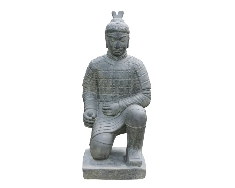 Artikelbild 1 des Artikels “Chinesischer Krieger, kniend, 100 cm “
