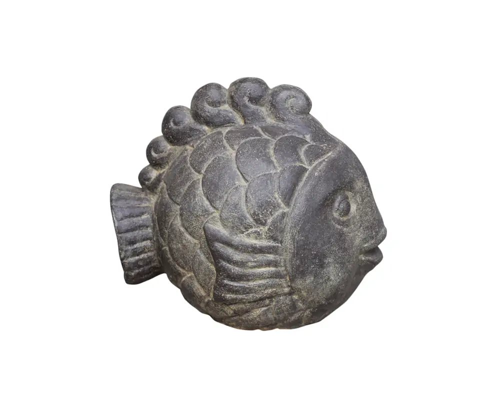 Artikelbild 1 des Artikels “Happy Fisch, 30 cm, Steinguss “